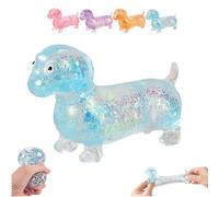 Dachshund Squishy, Sparkly Gel Sausage Dog Stretch Ball, Cute Mini Weiner Dog Stress Toy For Adults (#2)