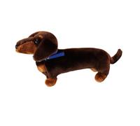 Dachshund Stuffed Animal, Cute Dog Plush Hugging Toy, 37cm, Playtime Companion Animal Stuffed Doll, Sausage Dog WeeniePlushie, Skin-Friendly, For Kids Adults Desk Sofa Bed Playroom