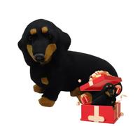 Dachshund Stuffed Animal Realistic Cute Funny Home Decor