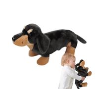 Dachshund Swab Tongs - Soft Puppy Cushion, Adorable Pet | Stuffed Dog Doll with Floppy Ears, Comfortable Animals Cushion for the Sofa of Let