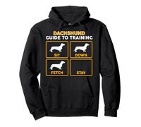 Dachshund T-Shirt | Funny Guide To Training Pullover Hoodie