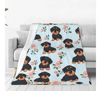 Dachshund Throw Blanket Ultra Soft Flannel Blanket Cozy Warm Blankets for Couch Bed 50"x60"