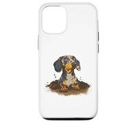 Dachshund too Brave to Stop digging bold backyard tunnels Case for iPhone 12/12 Pro