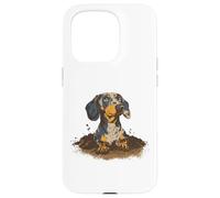 Dachshund too Brave to Stop digging bold backyard tunnels Case for iPhone 15 Pro