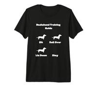 Dachshund Training Guide - Dog and Puppy Lovers Premium T-Shirt