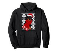 Dachshund Ugly Christmas Holiday Dog Lover Pullover Hoodie