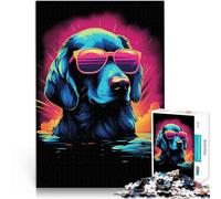 Dachshund Vintage Stylepuzzles for teenagers 2000 pieces Family Entertainment Toys is ideal as a gift for the whole family 70x100cm