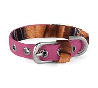 Dachshund Weiner Dog Dog Collar Adjustable Soft and Comfortable Puppy Collars with Metal Buckle Pet Collar for Small Medium Pet