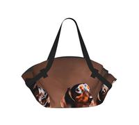 Dachshund Weiner Dog Print Foldable Camping Bag Duffle Bag Waterproof Travel Bag Camping Mattress For Outdoor Park Beach