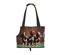 Dachshund Weiner dog print Puppy Carrier Walking Dog Bags Pets Dogs Carrier Bags for small Dogs and Cat and Rabbit