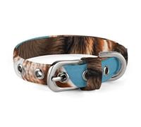 Dachshund Weiner Pet Dog Dog Collar Adjustable Soft and Comfortable Puppy Collars with Metal Buckle Pet Collar for Small Medium Pet