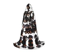 Dachshund Weiner Pet Dog Halloween Hooded Cloak Long Hooded Cloak Carnivals Cloak Costumes Hooded Cape Masquerade