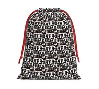 Dachshund Weiner Pet Dog Print Drawstring Gift Reusable Pouch Wedding Candy Toys Cards Storage Function Portable