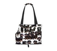 Dachshund Weiner Pet Dog print Puppy Carrier Walking Dog Bags Pets Dogs Carrier Bags for small Dogs and Cat and Rabbit