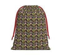Dachshund Weiner Pet Dogs Print Drawstring Gift Reusable Pouch Wedding Candy Toys Cards Storage Function Portable