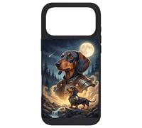 Dachshund Wiener Dog In Armor Moonlight Case for iPhone 17 Pro Max