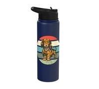 Dachshund Wiener Dog Mama Mom Dachshund Lover Dackel Teckel Stainless Steel Insulated Water Bottle