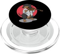 Dachshund Wiener Dog Playing Violin Cute Funny Violinist PopSockets PopGrip for MagSafe
