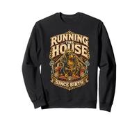 Dachshund Wiener Dog Running The House Since Birth Sweatshirt