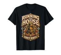 Dachshund Wiener Dog Running The House Since Birth T-Shirt