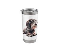 Dachshund Wire Haired Stainless Steel Insulated Tumbler