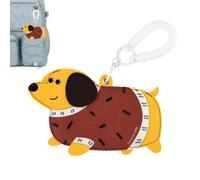 Dachshund Women's Wallet | Portable PU Leather Pendant | Dachshund Dog Wallet | Ideal for School Meetings Desk Home Classroom Work Study Travel Moving Waiting Offices Parties, A, Fare riferimento alla