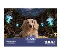 Dachshund1000 Piece Puzzle Puzzle Cute Dogs A Challenging Puzzle for Adults And Children 70x50cm/1000pcs