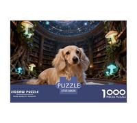 Dachshund1000 Piece Puzzle Puzzle Games Cute Dogs Colourful Puzzle for Adults And Children 38x26cm/1000pcs
