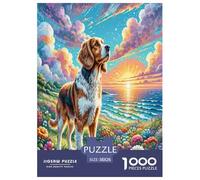 Dachshund1000 Pieces Jigsaw Puzzles for Adults And Kids Family Game SpectacularChallenging for Home Decoration Great Gift Idea38x26cm/1000pcs