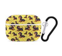 Dachshunds Dog Earphone Case PC Bluetooth Earbud Cove Headphone Cases Compatible with Airpods Pro White-style