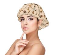 Dachshunds With Yellow,Adjustable Silk Hair Wrap Adult's Satin Sleeping Cap Hair Women's Elastic Sleep Bonnet