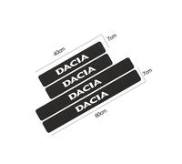 (DACIA) 4PCS Car Door Sill Strip Anti Scratch Sticker