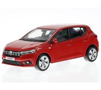 Dacia Sandero 2021 red Fusion red diecast model car 509021 Norev 1:43