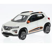 Dacia Spring Comfort Plus 2022 white diecast model car 509062 Norev 1:43