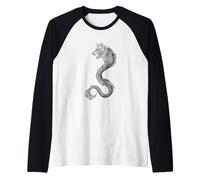 Dacian Wolf or Dacian Draco Romanian Standard Raglan Baseball Tee