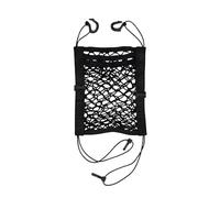 DACINHFB Car Dog Barrier Net for Cupra Born 2024 2025 2026, Double-Layer Mesh Organiser Between Front Seats Heavy Duty Storage Pocket Pouch for Handbags,Three-layer four-bullet