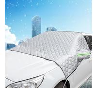 DACINHFB Car Windscreen Frost Cover for Renault Kangoo II Express Maxi 2013-2021, Heavy Duty Ultra Thick Car Windscreen Cover Ice Snow Protector for Winter