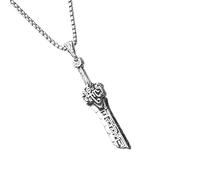 DACKLOONG Vintage Ancient Sword Pendant Necklace for Men Gothic Warrior Protection Amulet