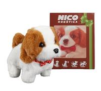 Dacnod Wuffy Robot Dog Realistic Puppy Barking Walking Tail Wagging Thanksgiving Christmas Birthday Plush Toys Gifts for Kids and Acts Like a Real Dog