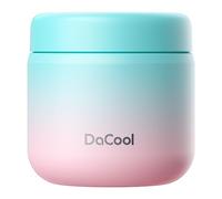DaCool Kids Thermos for Hot Food Vacuum Stainless Steel Insulated Food Jar 13.5 OZ Kids Lunch Food Thermos Insulated Lunch Container Bento for School Office Picnic Travel Outdoors,Leakproof,BPA Free