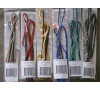 Dacron Bow String for Recurve Bows Bowstring Sold in bow size not actual string length (random colours) (70)