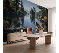 DACRWEKZ 3D Wall Mural Mountain and Forest Natural Scenery Photo Wallpaper
