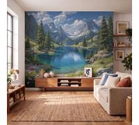 DACRWEKZ Wall Mural Wallpaper Healing Scenery 250x175cm