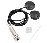 Dacvgog Guitar Record Transducer Piezo Electric Acoustic Phone Contact for Guitar Violin Ukulele Mandolin Cello