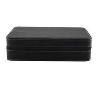 Dacvgog Portable Watch Box Organizer PU Leather Casket with Style 10 Grids Multi-Functional Bracelet Display Case