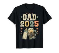 Dad 2025, First Time Father, New Daddy, Paternity T-Shirt, Men, Black, 4X-Large