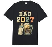 Dad 2027 Expecting Dad Reveal for Future Father Joy Comfort Colors Adult Heavyweight T-Shirt