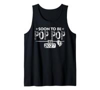 Dad 2027 Soon to Be Pop pop New Dad Pregnancy Baby Coming Tank Top