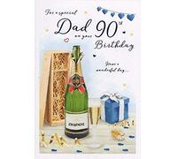 Dad 90th Birthday, Birthday Card