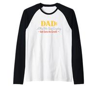 Dad A Man Who Knows Everything But Gets No Credit Raglan Baseball Tee